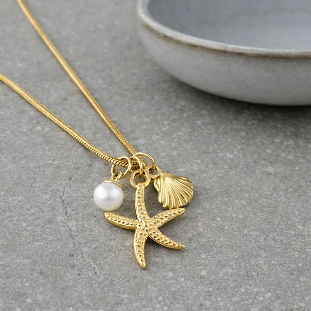 Gold Beachcomber Necklace